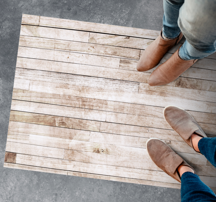 šviesių lentų efektas medžio efekto kilimas - „Tenstickers“