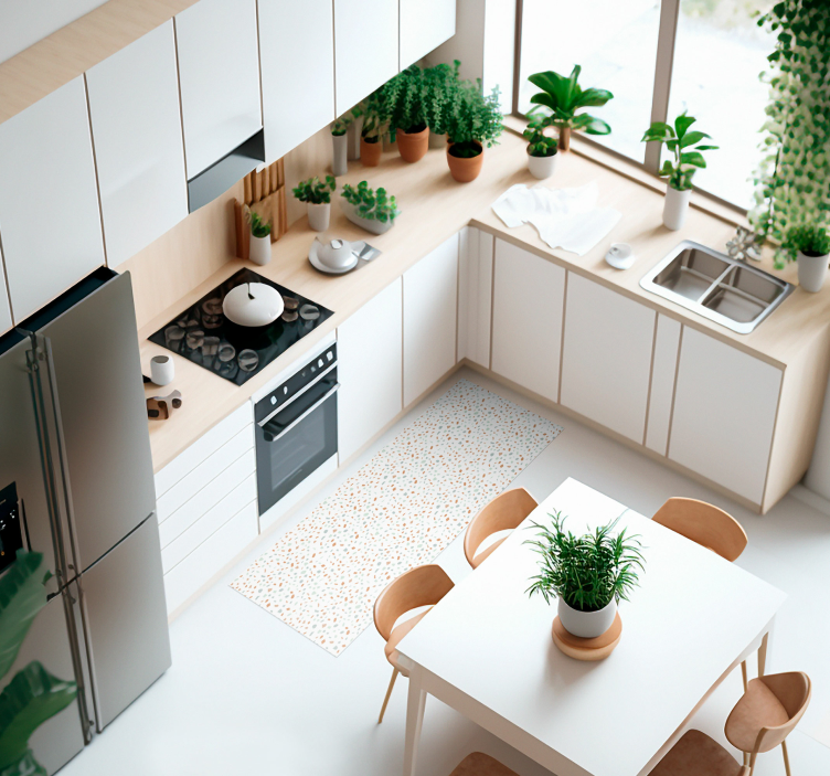 „terrazo“ saldainių plytelių kilimas - „Tenstickers“