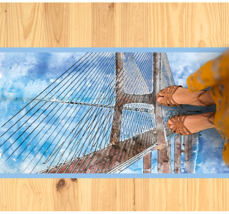 Tilto iliustracija vinilinis kilimas svetainei - „Tenstickers“