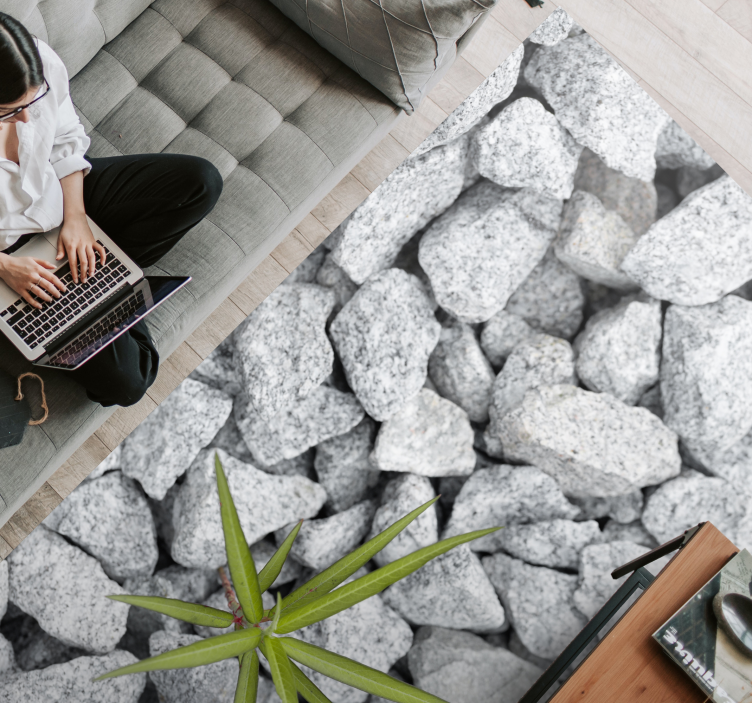 Vienišas laukinių augalų skaldos vinilo kilimas - „Tenstickers“