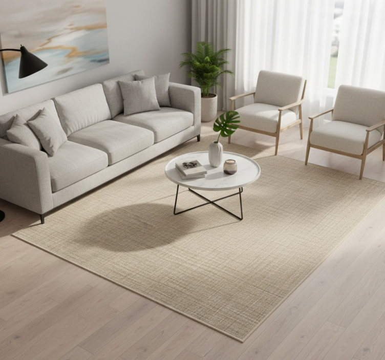 Vinilo kilimas su bežine audinio tekstūra - „Tenstickers“