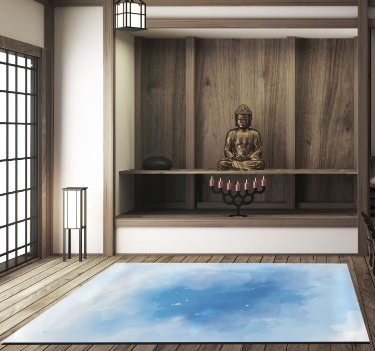 Vinilo kilimėlis modernus akvarelės dangus - „Tenstickers“