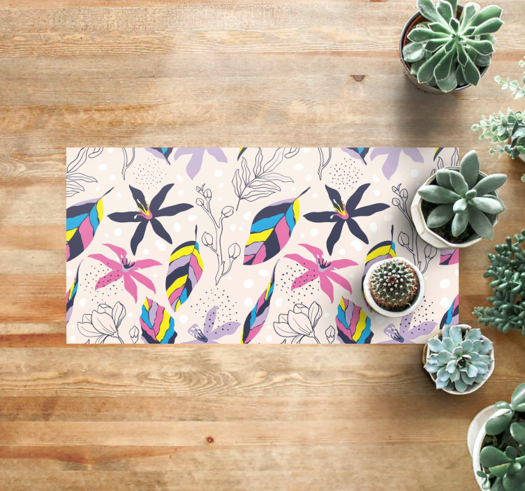 žiedų gėlių kilimas - „Tenstickers“