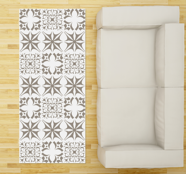 žvaigždžių rašto plytelės mozaikinė vinilo kilimėlė - „Tenstickers“