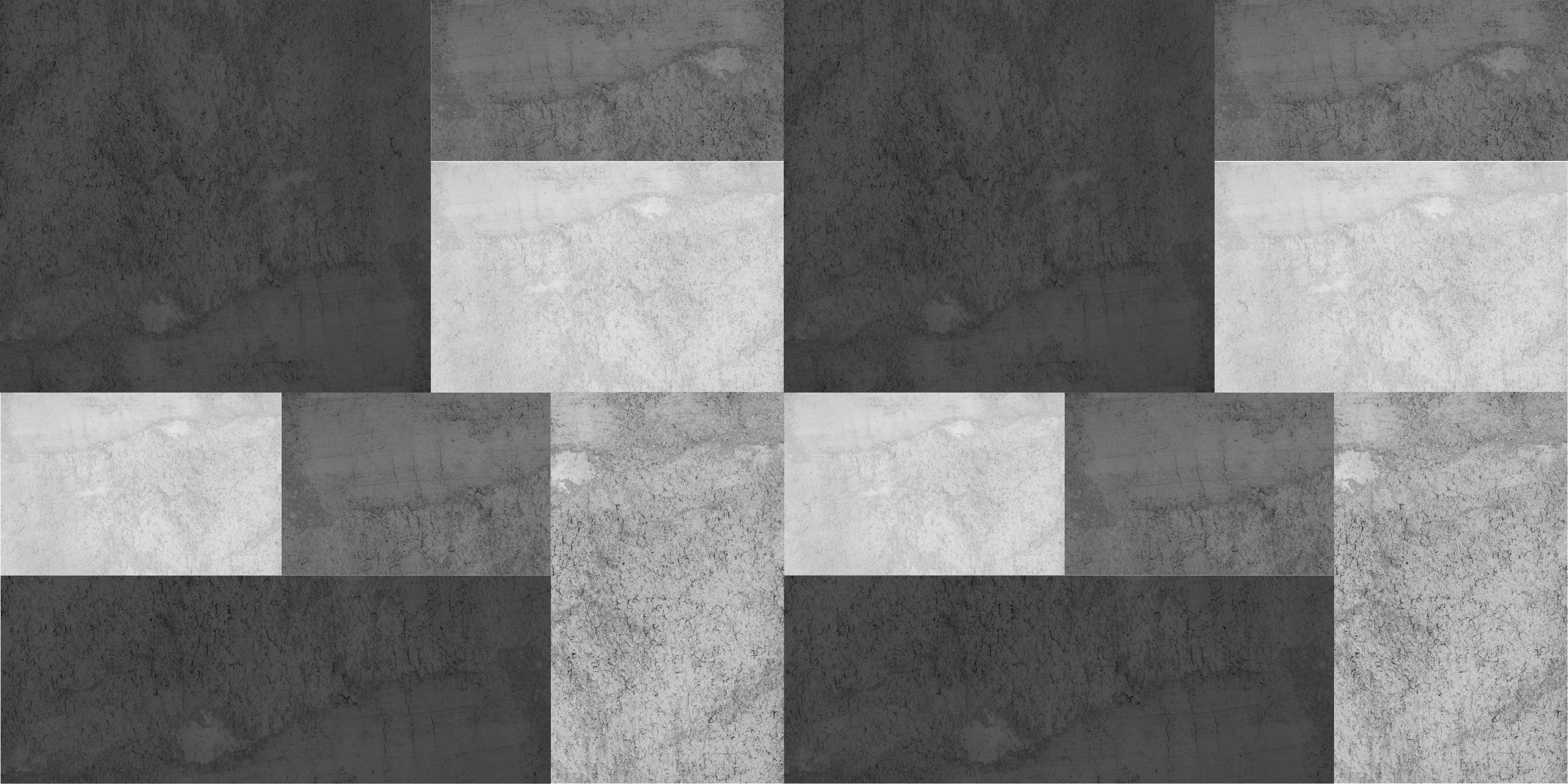 Modernus kvadratų dizainas juodos dizaino vinilo kilimėlias - „Tenstickers“