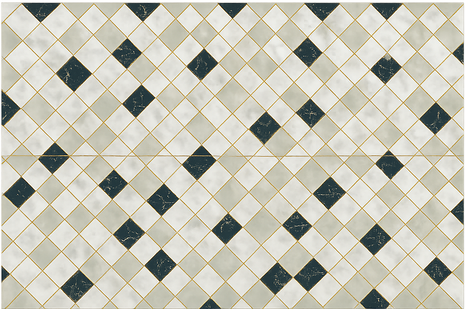 Cemento plytelės pilkos spalvos vinilinis kilimas svetainei - „Tenstickers“