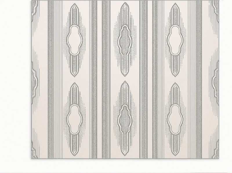 Sudėtinga etninė geometrija valgomosios kambario kilimas - „Tenstickers“