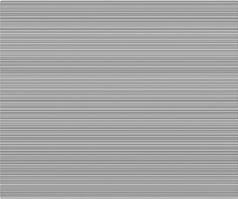 Pilka plona dryžuota kilimas virtuvei - „Tenstickers“