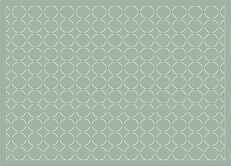 Kilimas virtuvei nuobodžiu celadono tinkleliu - „Tenstickers“
