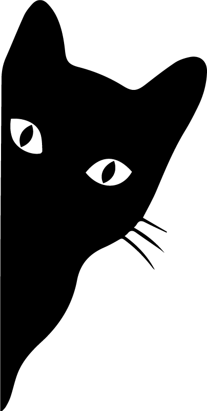 Gyvūnų vinilo kilimėlis miegantis katinas - „Tenstickers“