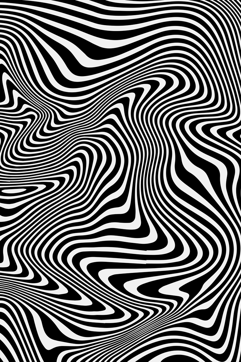 Gyvūnų vinilo kilimėlis su 3d zebra efektu - „Tenstickers“