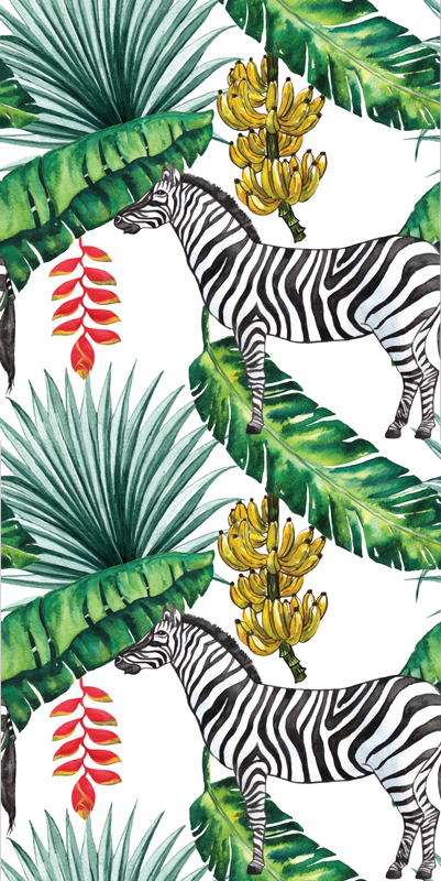 Gyvūnų vinilo kilimėlis gamtos raštu - „Tenstickers“