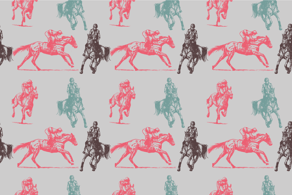 Gyvūnų vinilo kilimėlis vakarų namų raštu - „Tenstickers“