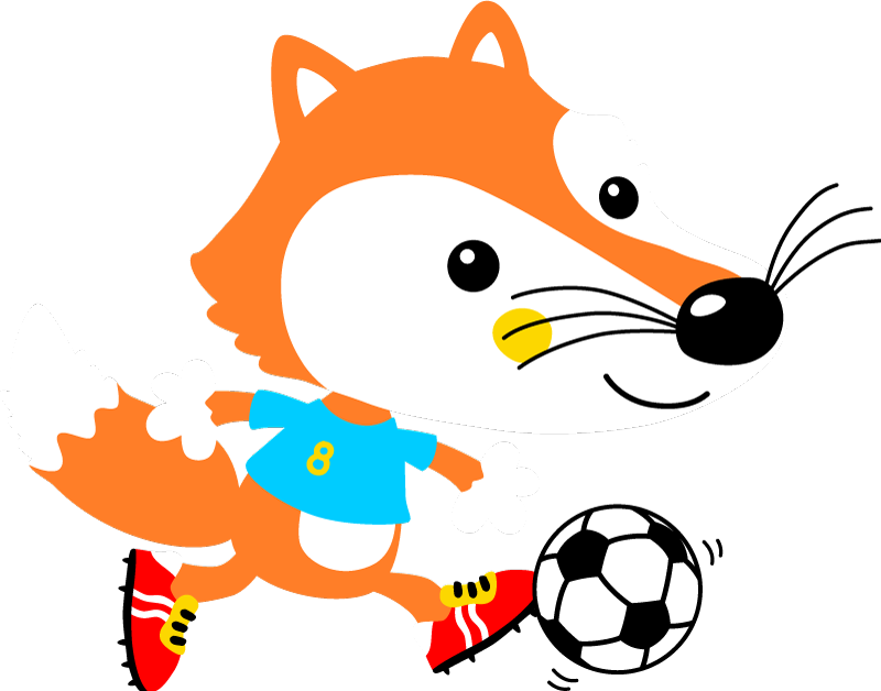 Gyvūnų vinilo kilimėlis su žaismingu lūšiu - „Tenstickers“