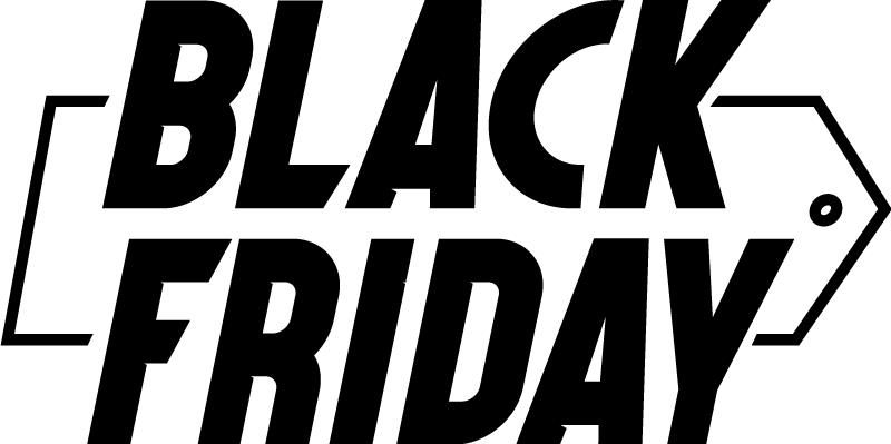 Black friday vinilo kilimėlis moderniu kursyvu - „Tenstickers“