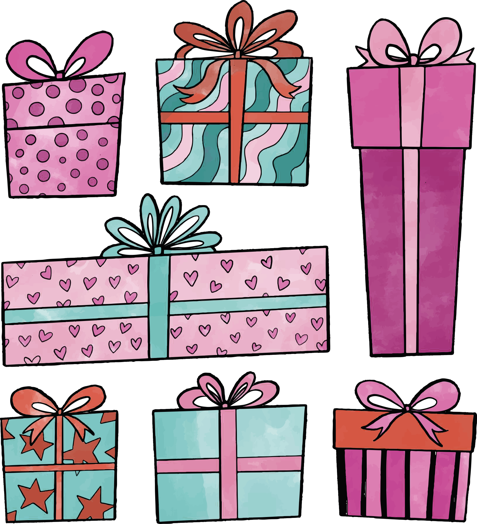 Kalėdinis kilimėlis kalėdinių dovanų rinkinys - „Tenstickers“