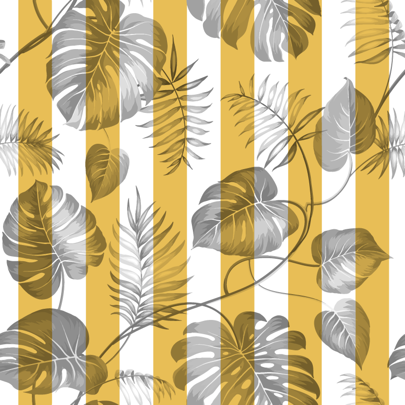 Gėlių rašto kilimėlis slankiojančioms durims - „Tenstickers“