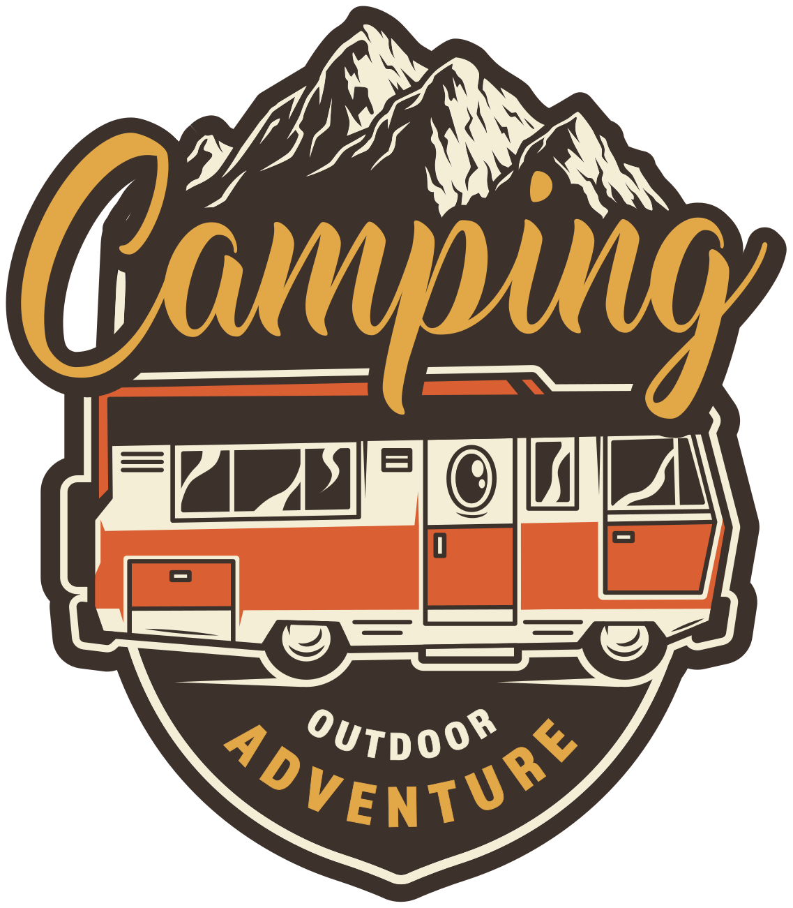 Gėlių rašto kilimėlis kemperių nuotykiams - „Tenstickers“