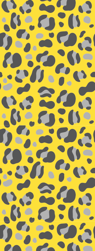 Gyvūnų spaudos vinilo kilimėlis pantone leopardų raštu - „Tenstickers“