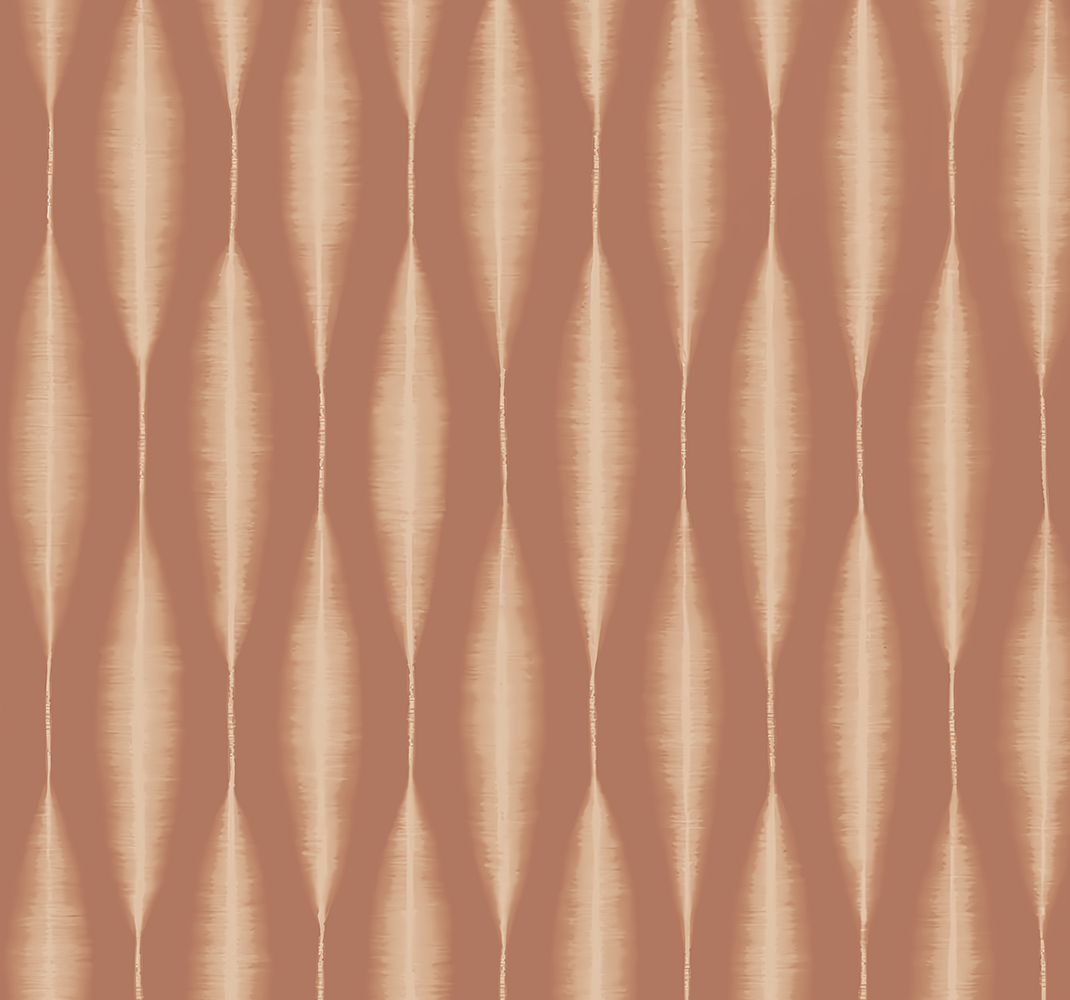 Geometrinis kilimas ikat kasuri mocha mousse - „Tenstickers“