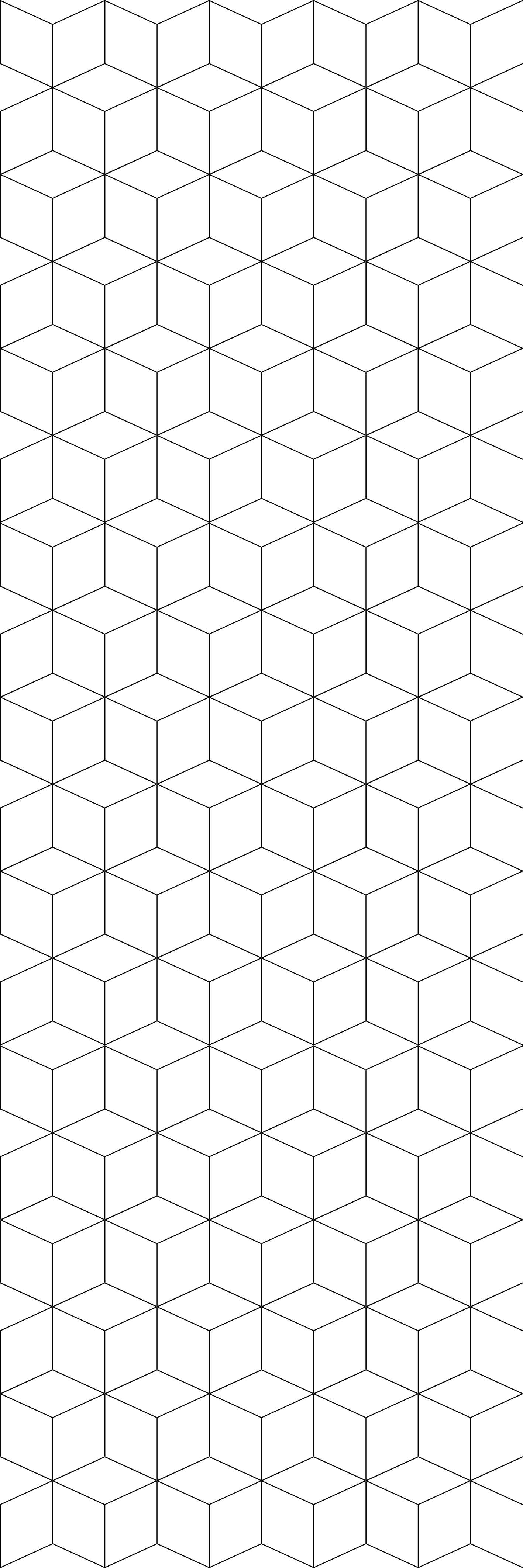 Geometriniai kilimas su geometrinių kubų raštu - „Tenstickers“