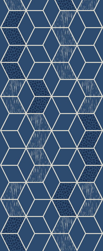 Distresuotas vittoria geometrinis kilimas - „Tenstickers“