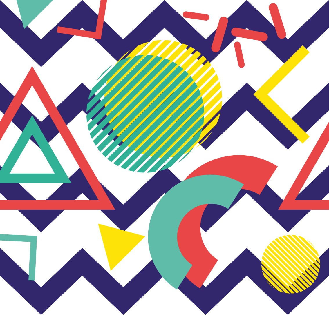 Geometriniai kilimas spalvingas raštas - „Tenstickers“
