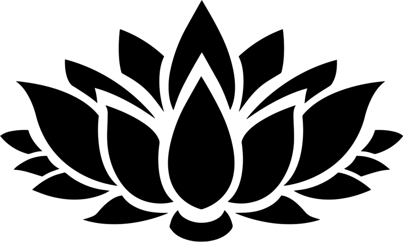 Vinilo kilimėlis miegamajam lotus paprastas - „Tenstickers“