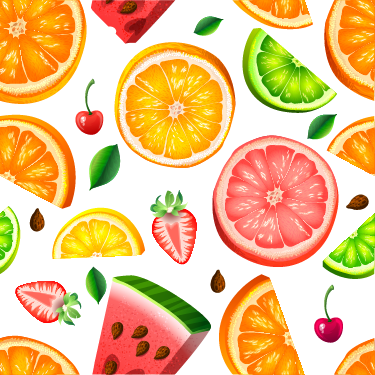 Kilimas virtuvei su vaisių raštu - „Tenstickers“