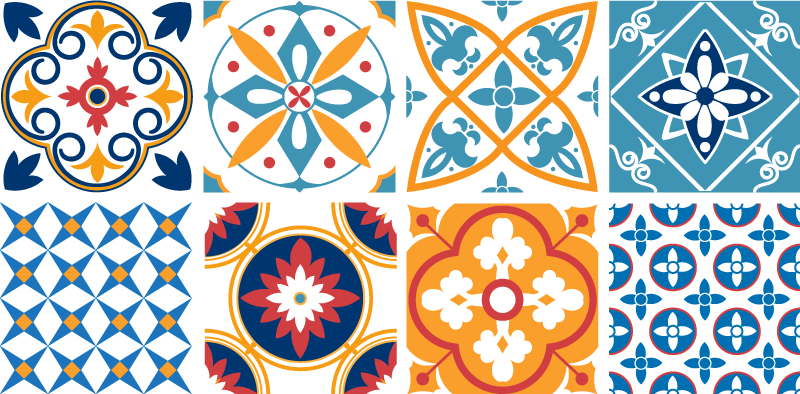 Kilimas virtuvei sevrinia cemento plytelės - „Tenstickers“