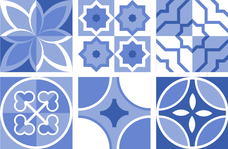Kilimas virtuvei azulejos cindito plytelės - „Tenstickers“