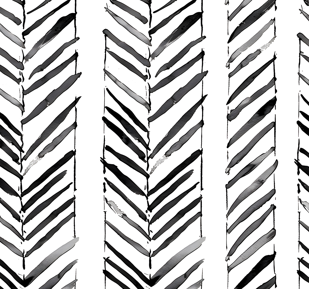 Vinilo kilimas biurui juodai baltu geometriniu raštu - „Tenstickers“
