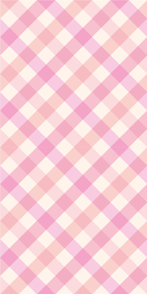 Vinilo kilimėlis miegamajam rožiniu languotu raštu - „Tenstickers“
