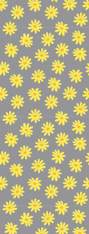 Vinilo kilimėlis miegamajam pantone calendula - „Tenstickers“