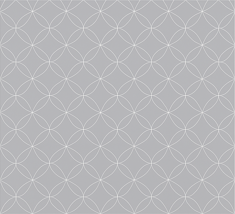 Skandinaviški kilimai pilkų geometrinių abstrakčių gėlių - „Tenstickers“