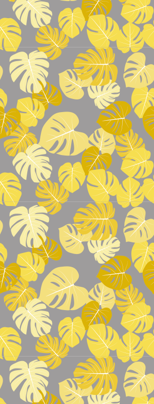 Gamtos vinilinis kilimas monstera lapas - „Tenstickers“