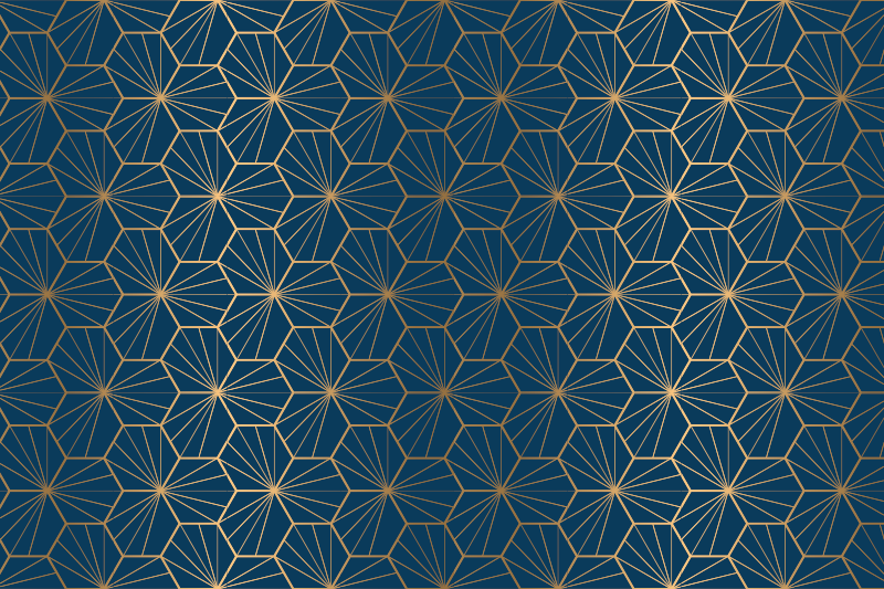 Geometriniai kilimas su elegantišku geometriniu raštu - „Tenstickers“