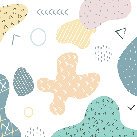 Geometriniai kilimas su grunge geometriniu raštu - „Tenstickers“