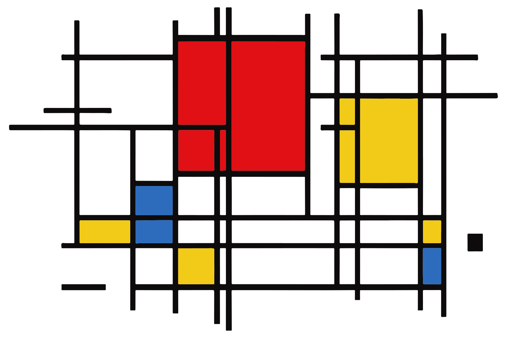 Geometriniai kilimai su geometrinėmis linijomis - „Tenstickers“