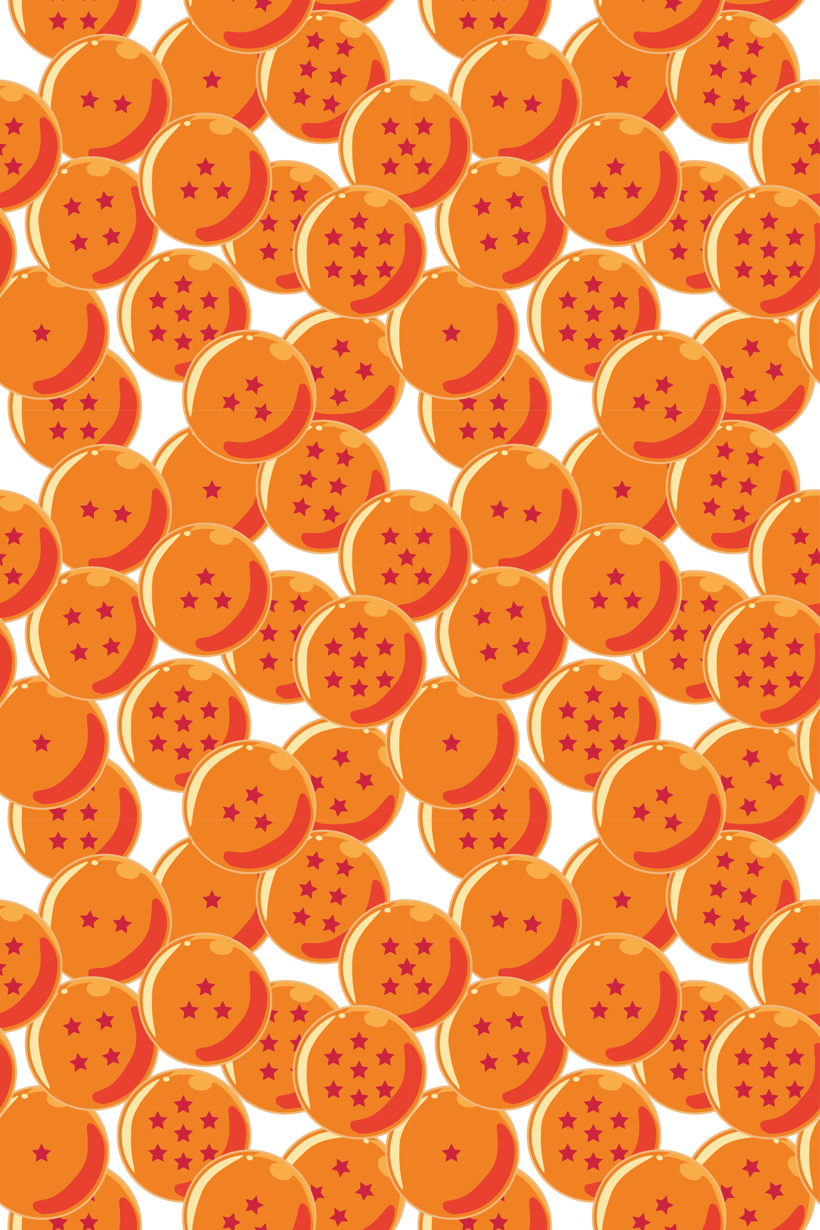 Oranžinės spalvos kilimėlis drakono kamuolys - „Tenstickers“