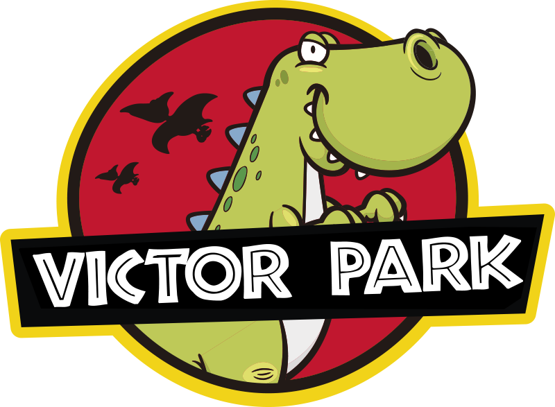 Personalizuotas jurassic park vaikų vinilo kilimas - „Tenstickers“