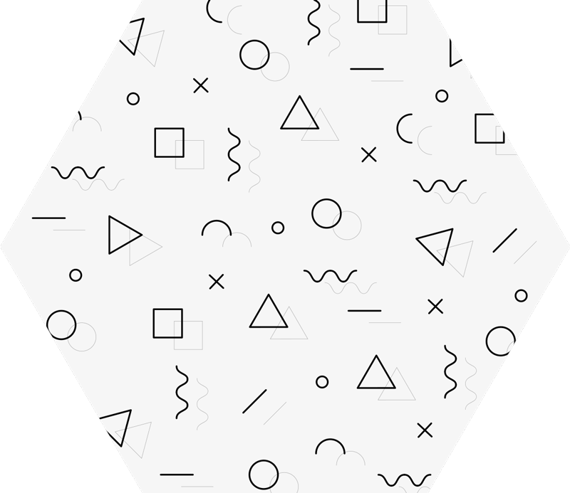 Memphis stiliaus minimalistinis vinilo kilimas - „Tenstickers“