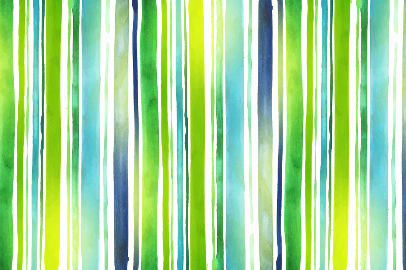 Abstrakčiai dryžuotas vinyls kilimas su juostelėmis - „Tenstickers“