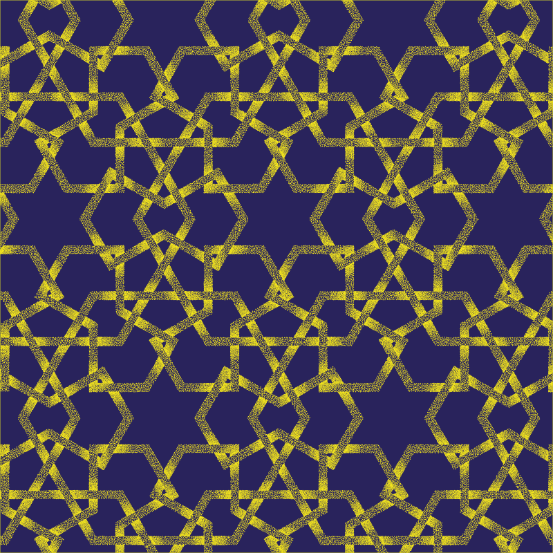 Geometrinis vonios akcentas vonios kambario vinilo kilimėlis - „Tenstickers“