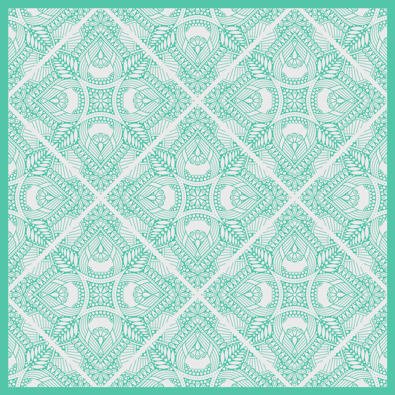 Geometrinio rašto perdanga geometriniai kilimas - „Tenstickers“