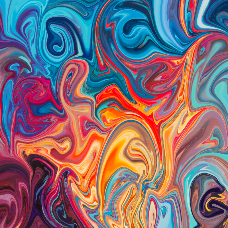 Besisukančios spalvos tekstūrinis vinilinis kilima - „Tenstickers“