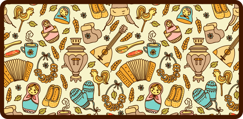 žaisminga darželio tema vinilinis kilimėlis - „Tenstickers“