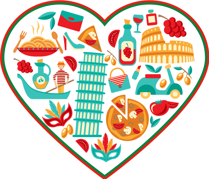 Italijos garsiausių ikonų modernus kilimas - „Tenstickers“