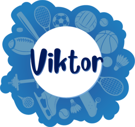 Sporto žaidėjas su asmeniniu kilimėliu - „Tenstickers“