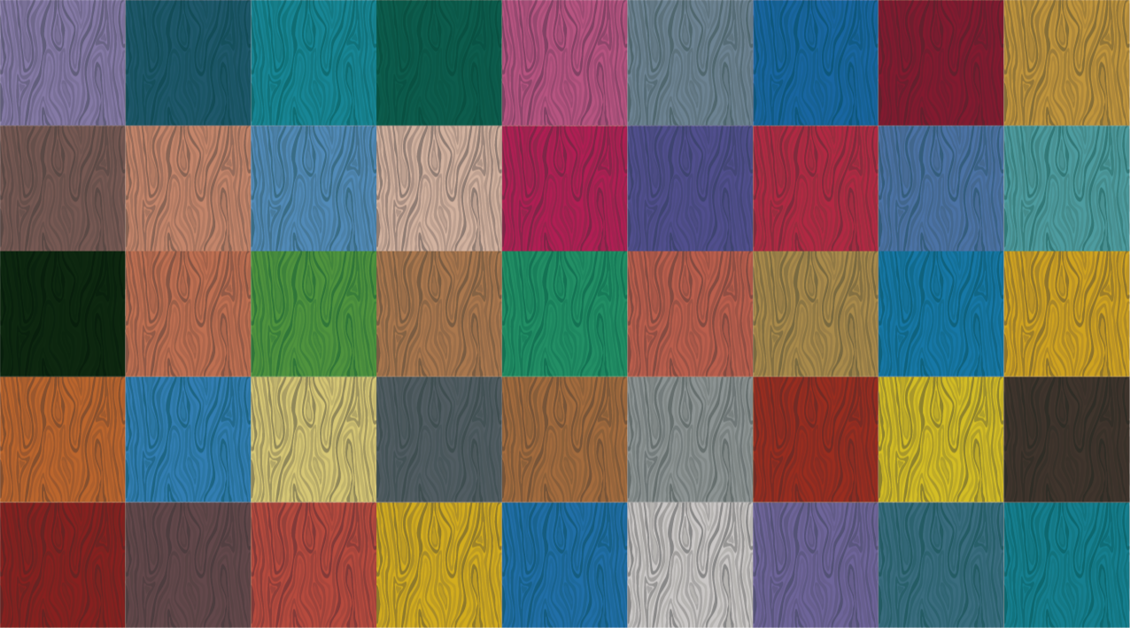 Vinilo kilimas spalvoti blokai miegamojo kilimas - „Tenstickers“